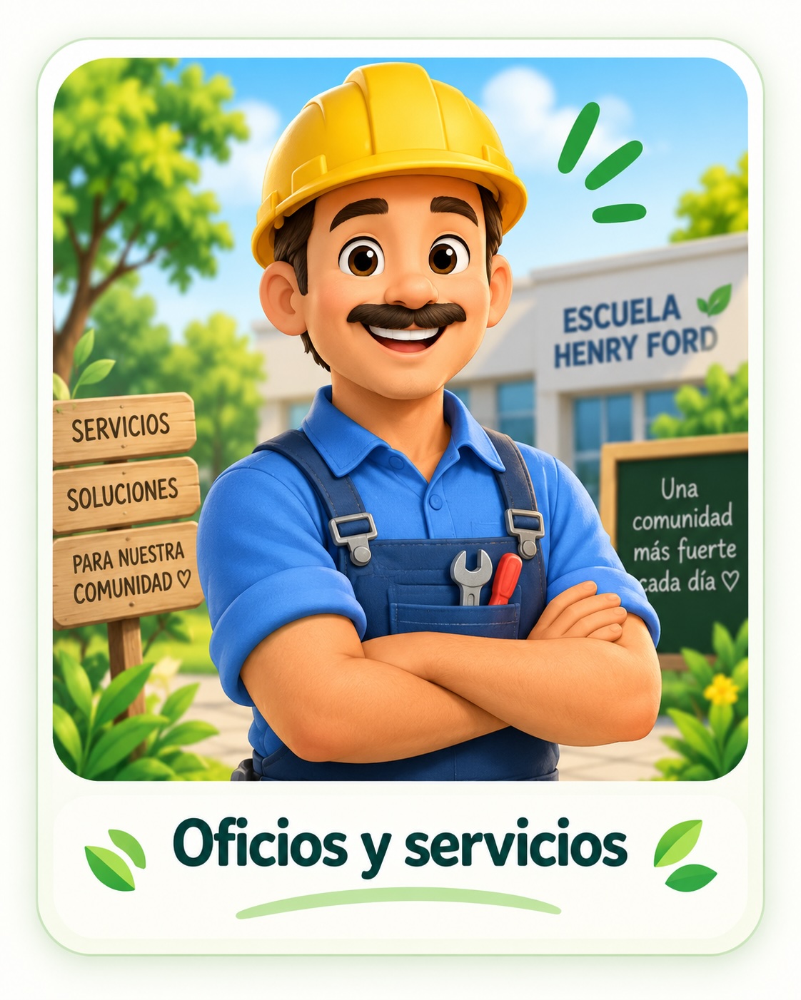 Oficios y servicios de la comunidad