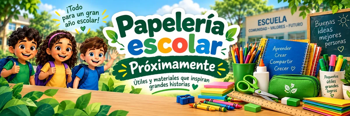 Papeleria escolar proximamente en Henry Ford